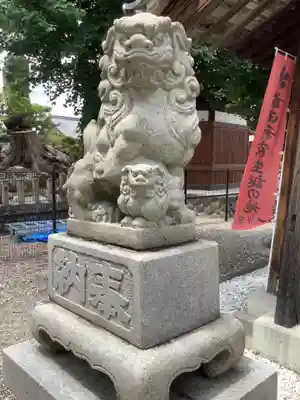 神明社(荒子神明社)の狛犬