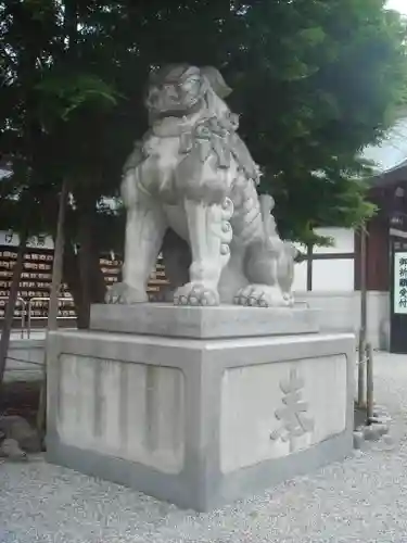 寒川神社の狛犬