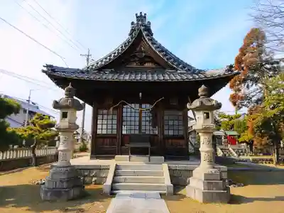 六所社・神明社（平島）の本殿・本堂