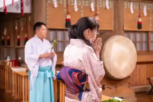 釧路一之宮 厳島神社の本殿