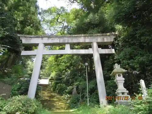 都々古別神社(馬場)の鳥居