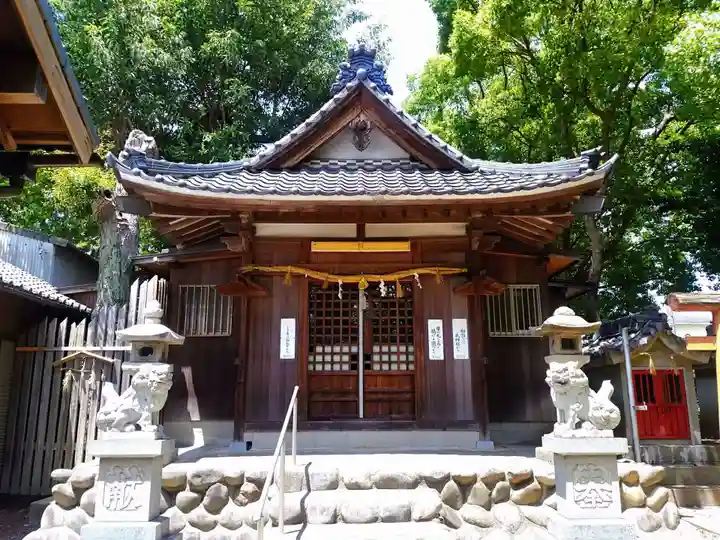 山祇社(石亀土山祇社)の本殿・本堂