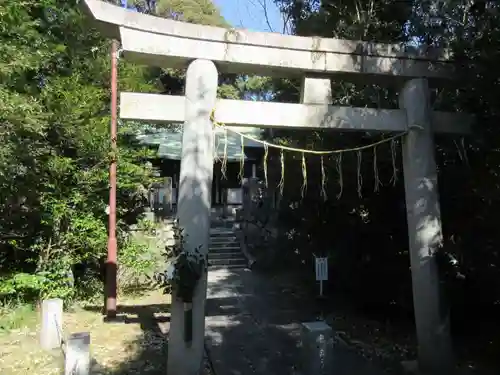 忍　諏訪神社・東照宮　の鳥居