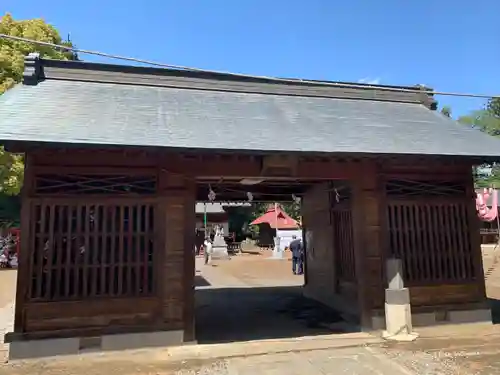 二宮赤城神社の山門・神門