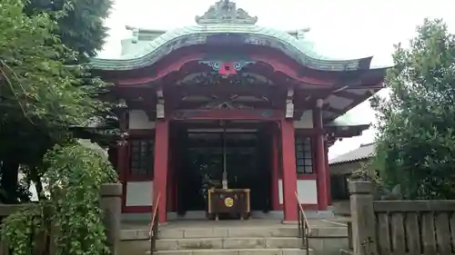 筑土八幡神社の本殿・本堂