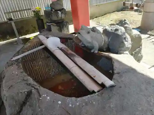 甚目寺の手水舎