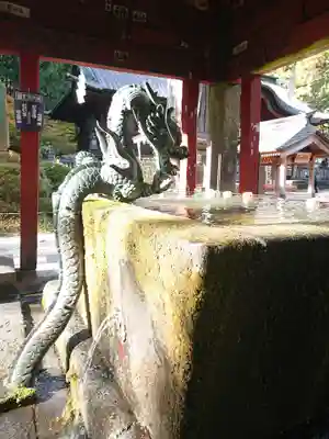 北口本宮冨士浅間神社の手水舎