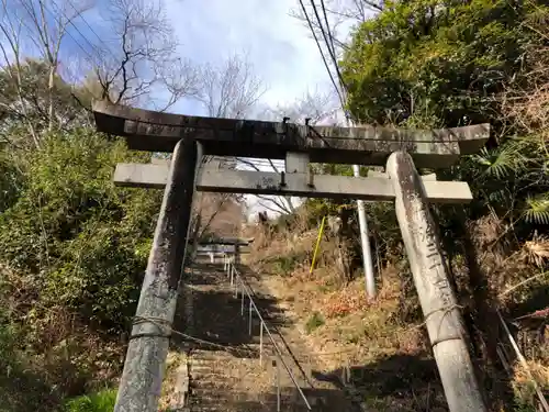 坂本八幡神社の鳥居