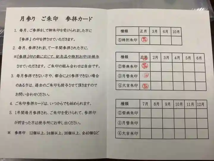 堤治神社の授与品その他