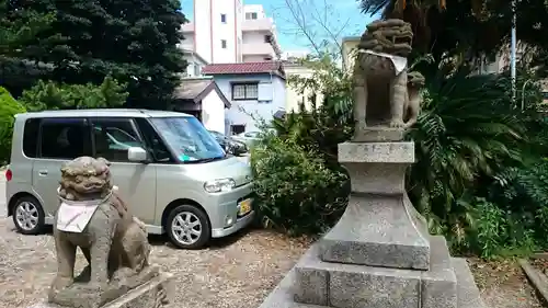 海神社の狛犬