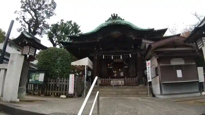 桐ヶ谷氷川神社の本殿・本堂