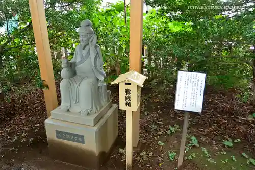 川越八幡宮の像