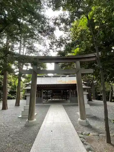 國學院大學神殿の鳥居