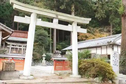 高天彦神社の鳥居