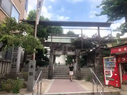 櫛田神社の鳥居