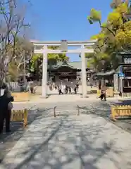 石切劔箭神社の鳥居