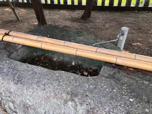 神前神社の手水