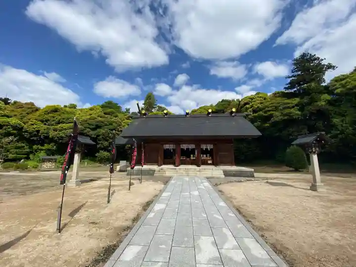 松江護國神社の本殿・本堂