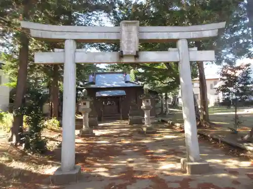 鹿島神社の鳥居