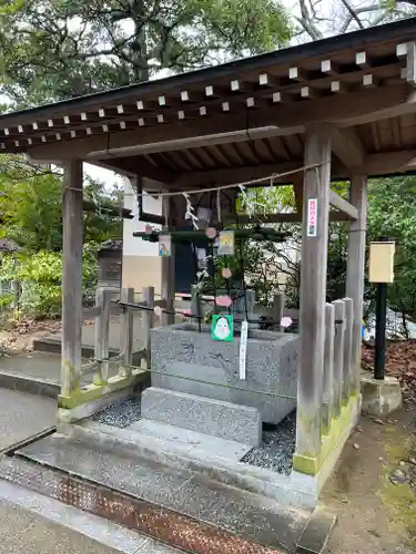 須天熊野神社の手水舎