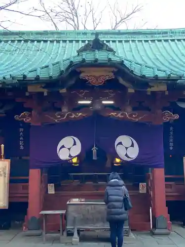 赤坂氷川神社の本殿・本堂