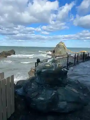 二見興玉神社の狛犬