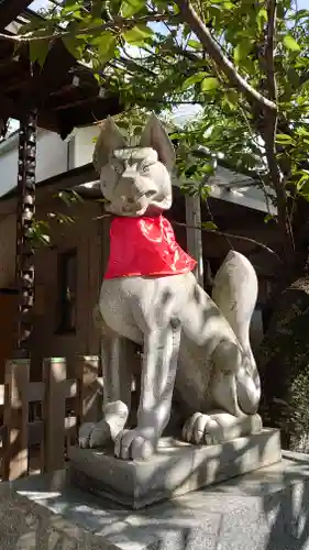 飛木稲荷神社の狛犬