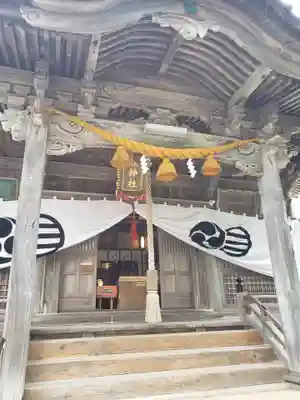 額神社の本殿・本堂