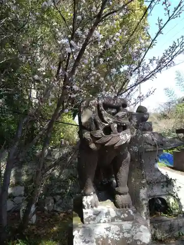 北宮阿蘇神社の狛犬