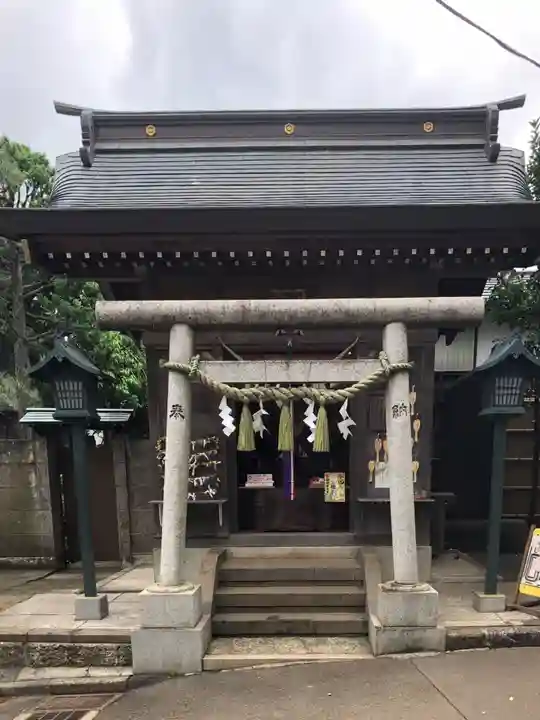 太子堂八幡神社の末社・摂社
