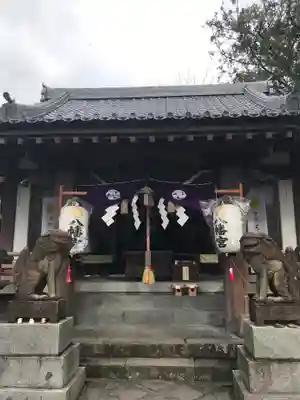 中川八幡神社の本殿・本堂