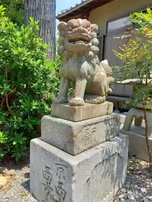 大神神社(花池)の狛犬