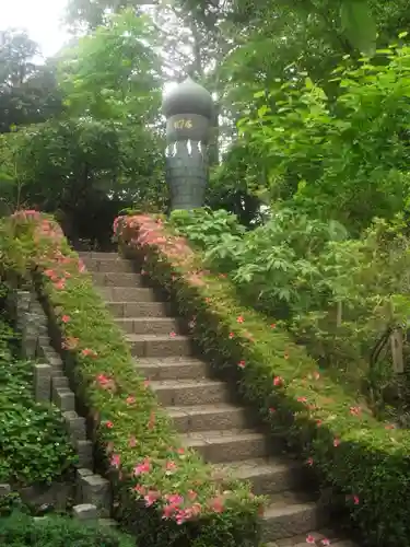 荏柄天神社の庭園