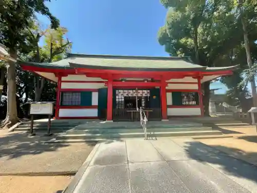 大依羅神社の本殿