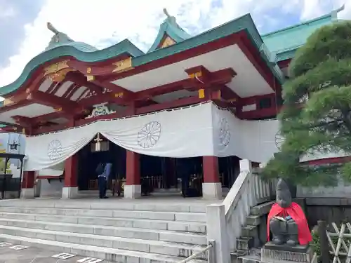 日枝神社の本殿・本堂