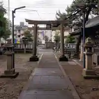 柴又八幡神社の鳥居