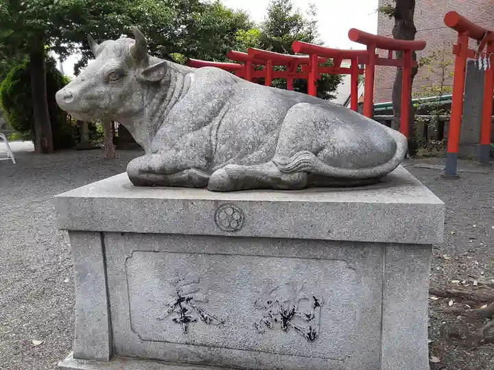 町田天満宮の狛犬