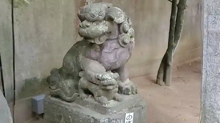 意富比神社の狛犬
