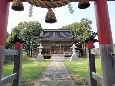引田部神社の本殿