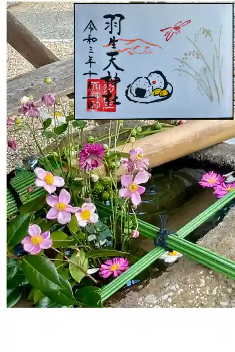 羽生天神社の御朱印