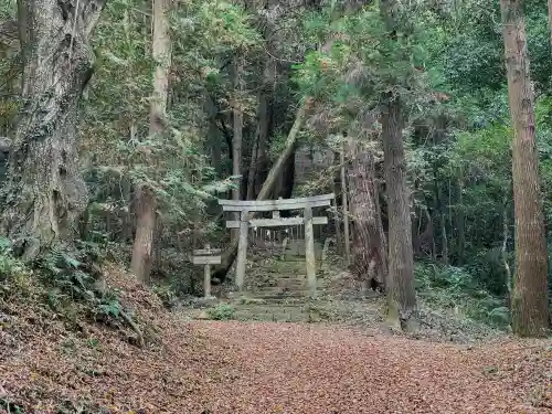 佐志能神社の鳥居