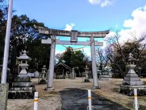 灰宝神社の鳥居