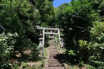 大六天麻王神社の鳥居