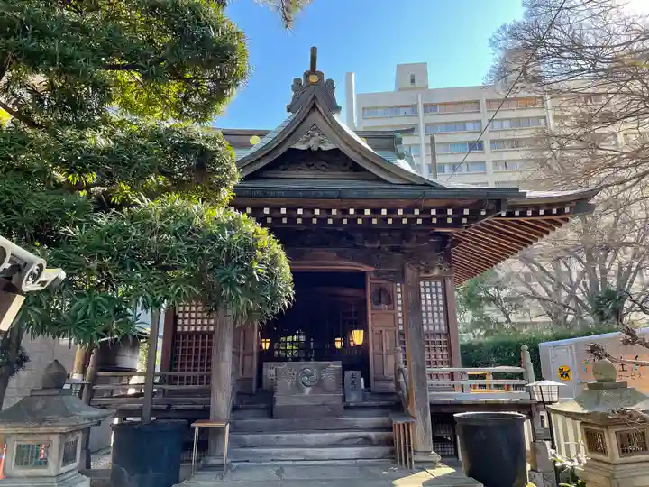 廣尾稲荷神社の本殿・本堂