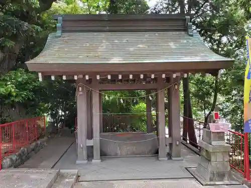 五社稲荷社の手水舎