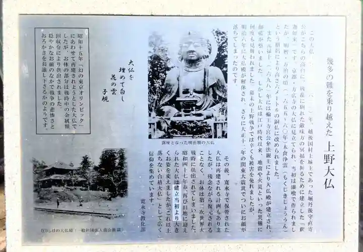上野大佛(東京都)