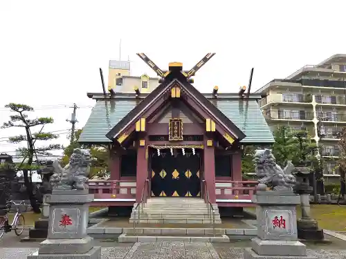 中割天祖神社の本殿・本堂