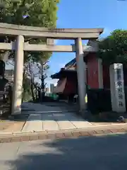 麻布氷川神社の鳥居