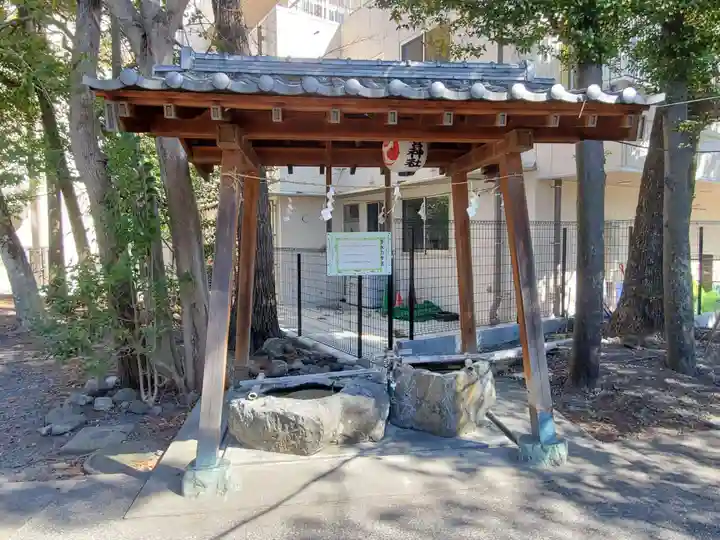 先宮神社の手水舎