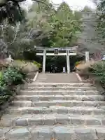 砥鹿神社(奥宮)の鳥居